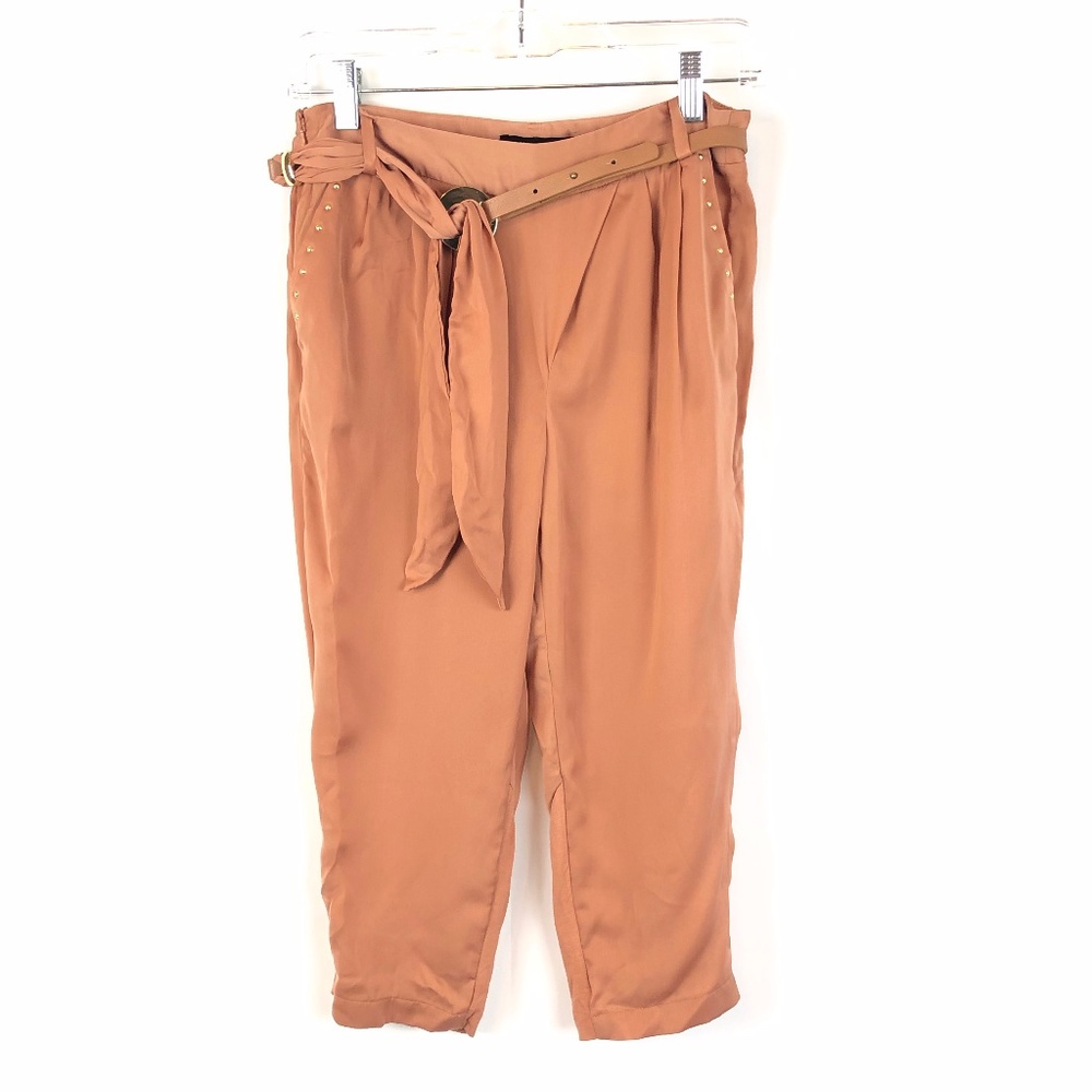 Only Love Collection Burnt Orange Crop Pants